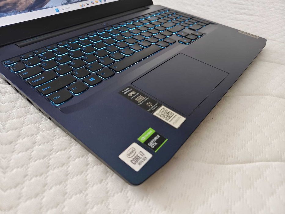 Gaming Lenovo IdeaPad 3 i7 10750H 16GB RAM SSD 512GB Nvidia GTX 1650 4GB
