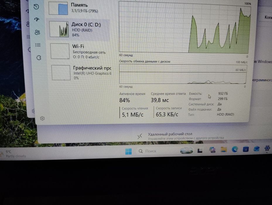 Noutbuk (acer aspire-A315-55kg)