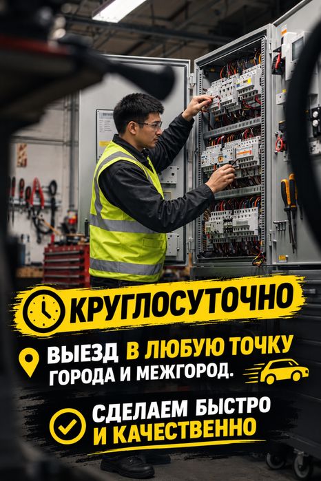 Электрик на все руки круглосуточно