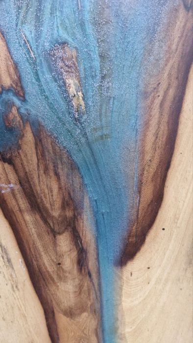 Плот от явор с епоксидна смола