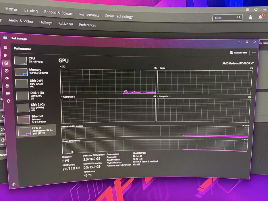 Placa video RX6800XT