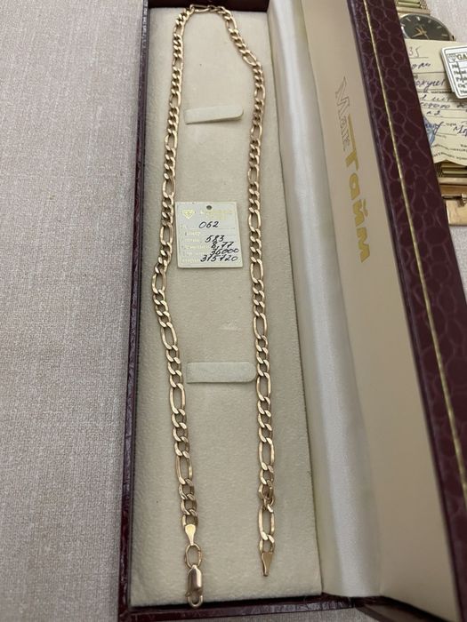 Продается золотая цепочка, oltin tilla zanjir, 8,77 гр