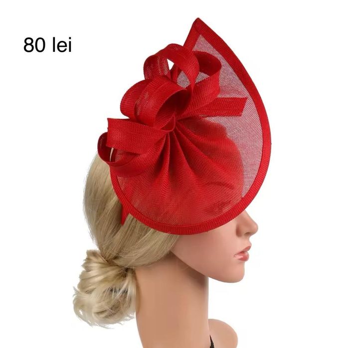 Voaleta - palarie verde / rosie