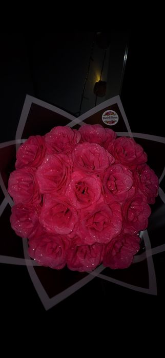 Buchet Trandafiri / Stitch / Sclipici