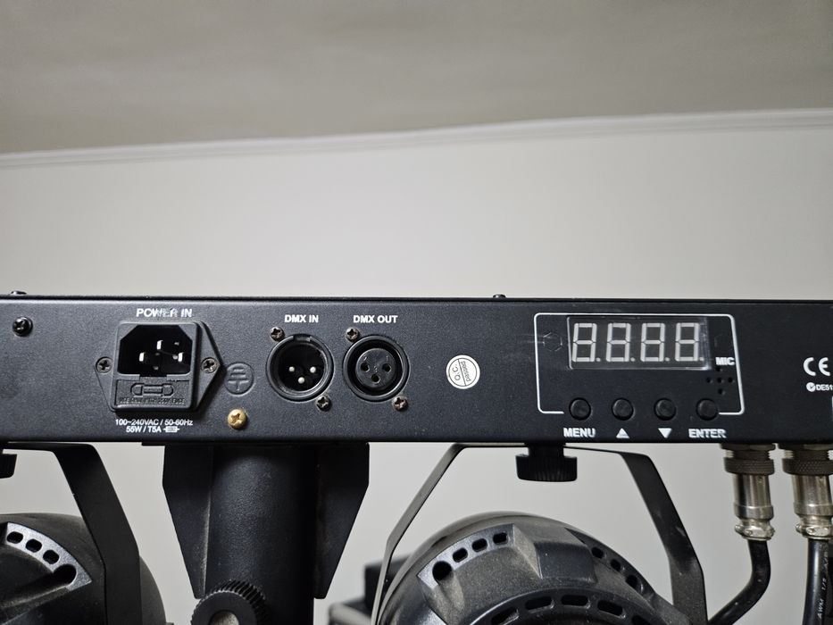 Beamz Partybar 2, lumini dj plus stativ