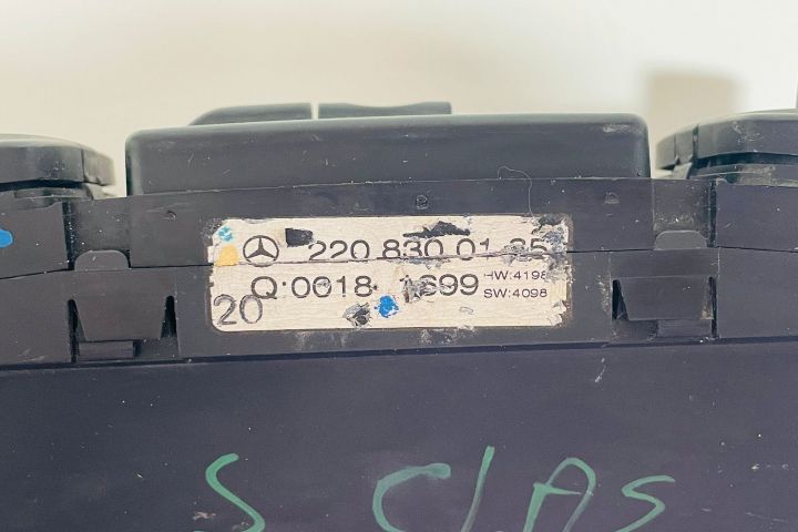 Panou climatronic  22083001 Mercedes-Benz S-Class W220