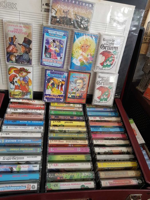 Casete Audio ROMANESTI Muzica Povesti Pop Rock Noi Sigilate Caseta