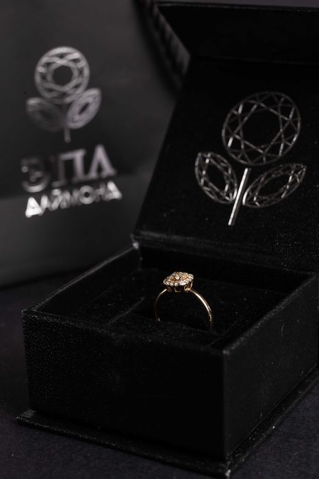 Золотое кольцо ЭПЛ (585 проба, размер 16.5)