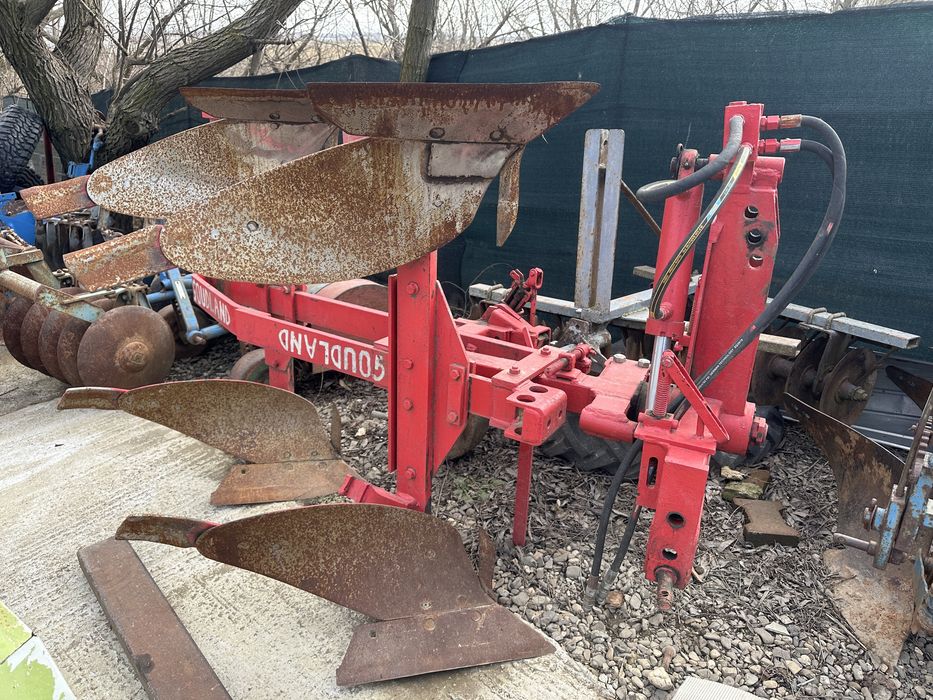 Plug 2 brazde Lemken , Rabe Werk , Gassner , Goudland