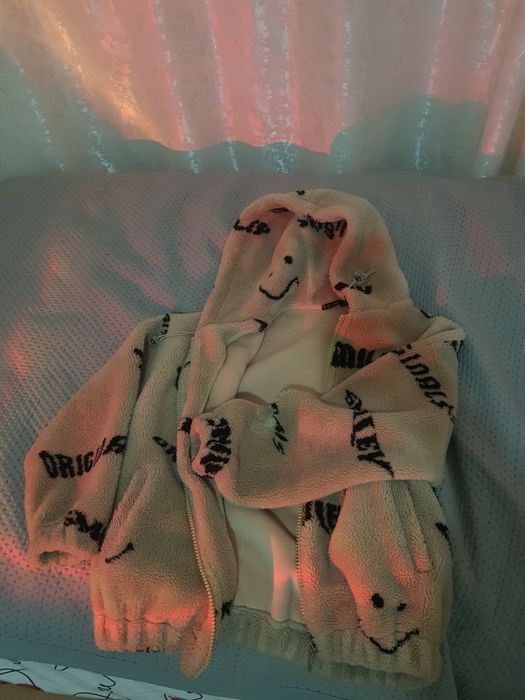 Тёплая плюшевая куртка