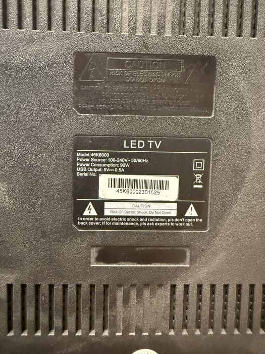 Срочно телевизор на запчасти