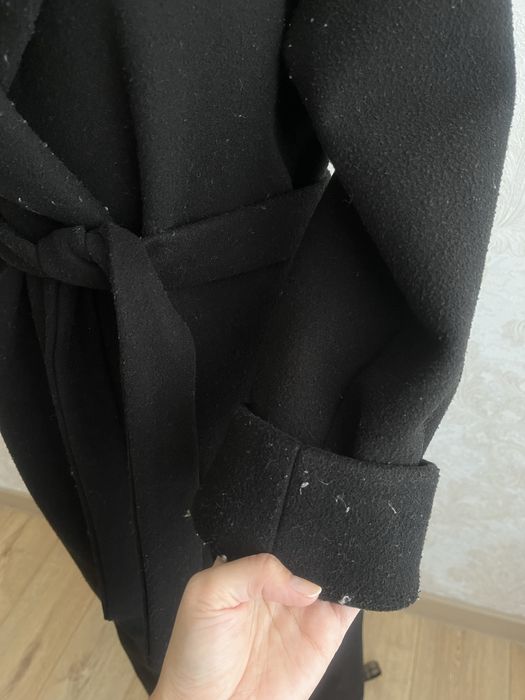 Пальто черное 42 размер 5000 тг