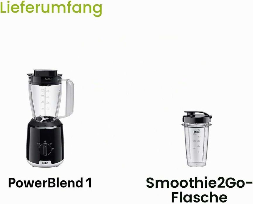 Braun PowerBlend 1 - Стационарен миксер