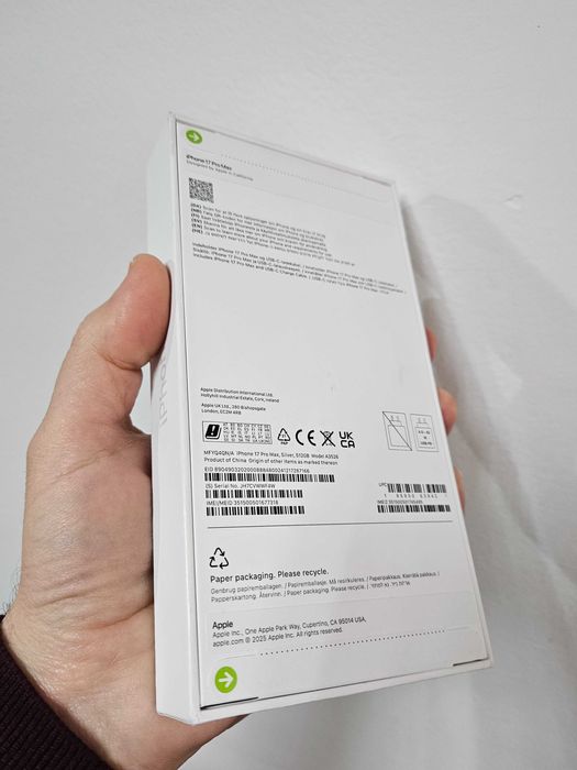 Iphone 17 Pro Max, 512 Gb, neverlock, sigilat la cutie, Garantie.