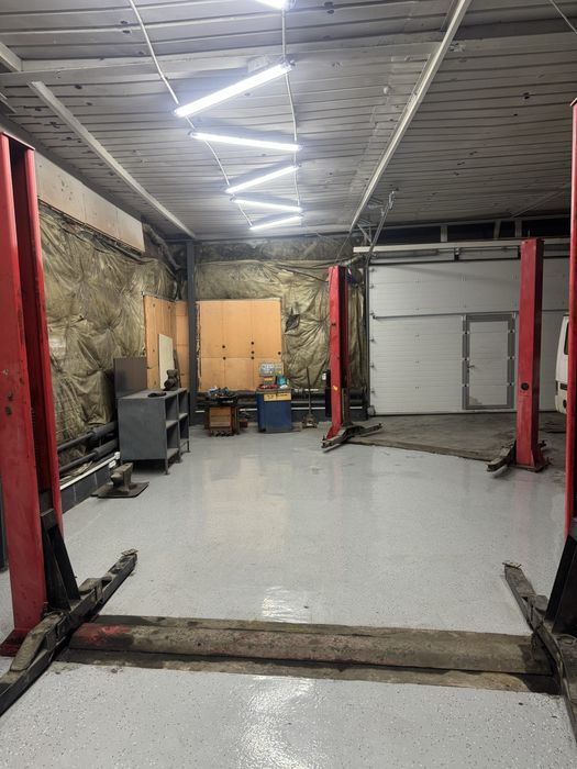 Аренда подъемника в тёплом боксе