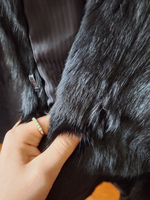 Vesta din blana naturala de iepure