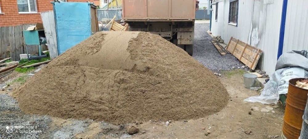 Песок Отсев Хвосты Щебень Грунт Глина Чернозём Доставка Вывоз мусора