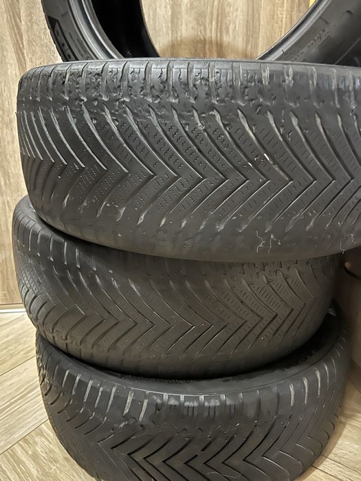 Шины 215/50/17 Бу все сезон пробег 40 тыясч