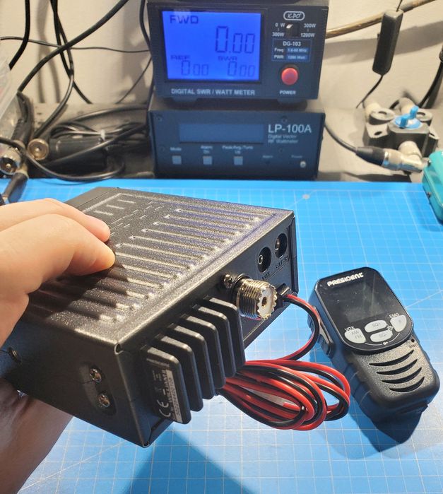 Statie radio CB - President WILLIAM II Mike BT(20W) * noua/garantie