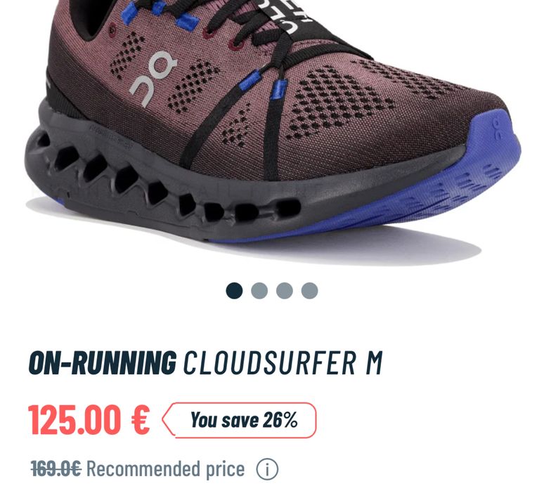 Cloudsurfer Road-Running Shoes - Women's 40 номер