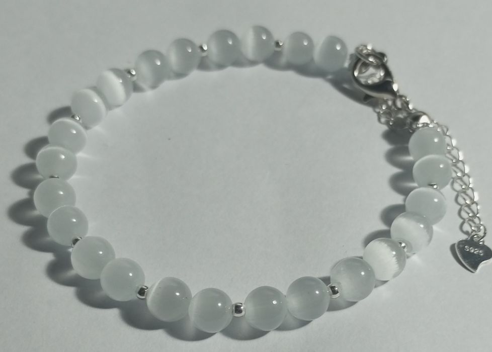 Brățară din Piatra lunii și argint 925