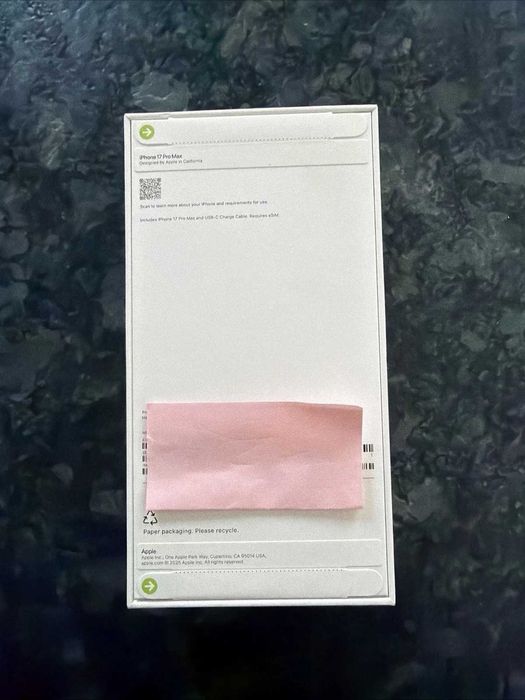 Iphone 17 pro max 512 Gb