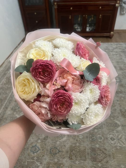 Цветы свежие средние