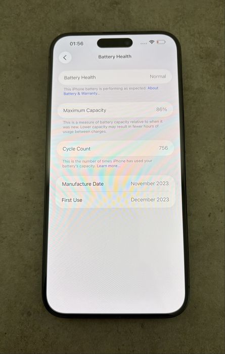 Iphone 15 Pro Max, 256 Gb, Black Titanium