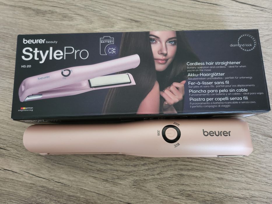 Преса за коса безжична Beurer HS 20