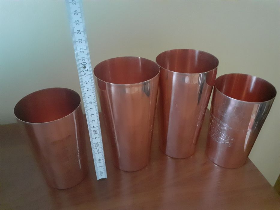 Медни чаши и меден сервиз