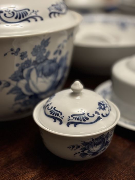 Луксозен чешки сервиз Henriette Bohrmia