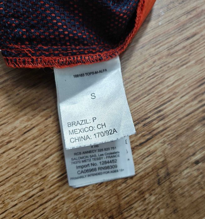 Salomon Оригинлано мъжко яке горница за тичане / туризъм размер S