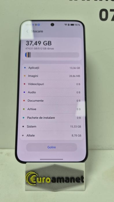 Telefon mobil HONOR Magic 8 Lite, Dual SIM, 8GB RAM, 512GB, Black -B-