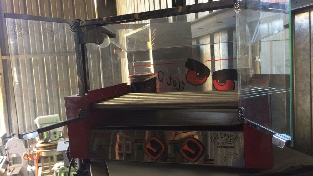 Роликовый гриль для сосисок