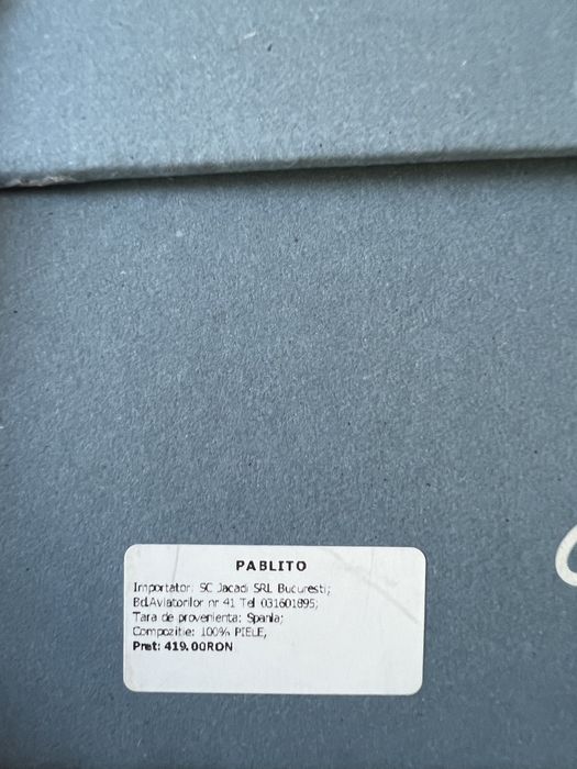 Ghete piele intoarsa