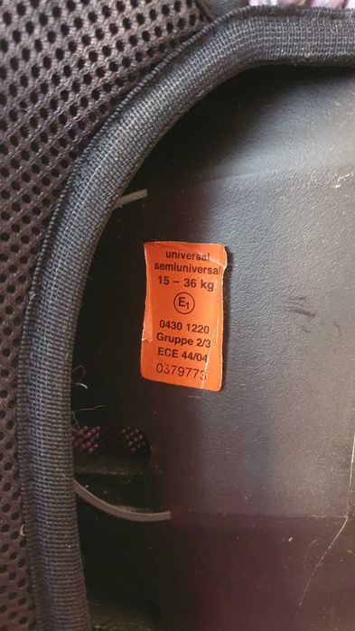 Scaun auto pentru copii cu sistem ,,Isofix,,  Storchenmuhle