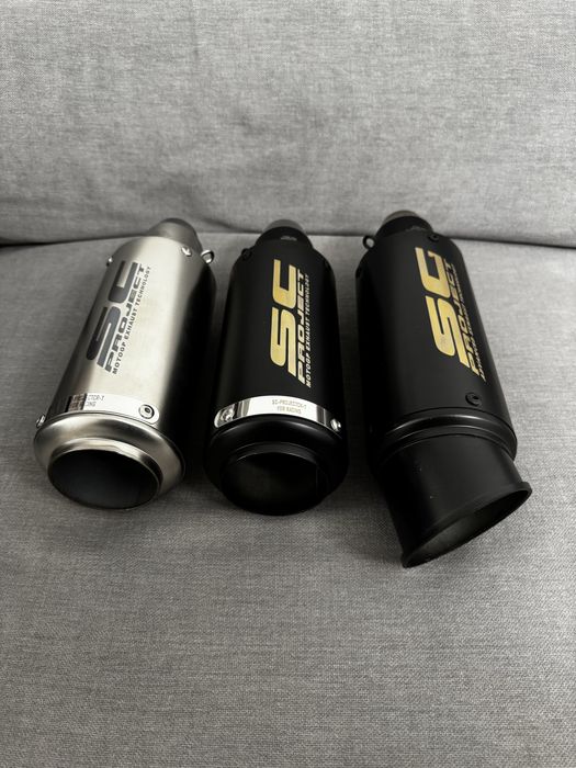 OFERTA!!! evacuare tobă motocicleta finala SC PROJECT si oglinzi