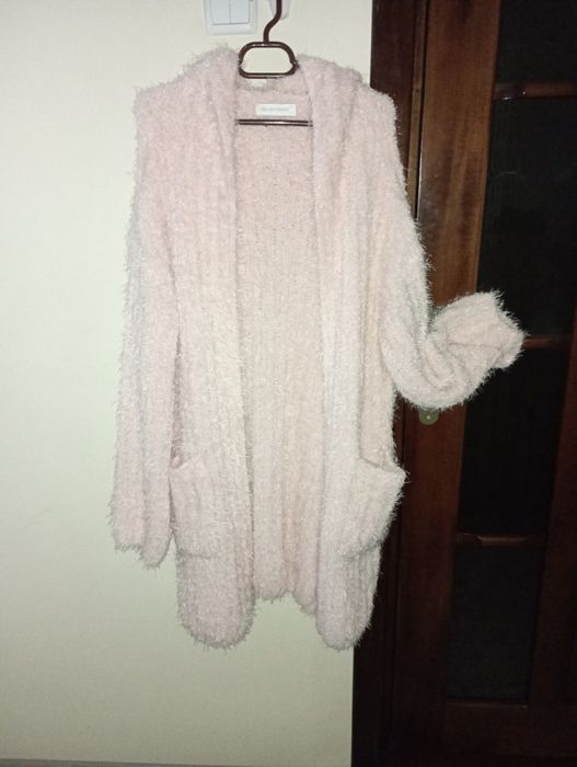 Cardigan lung dama