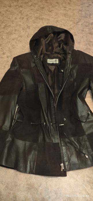 Куртка кожаная,  размер S