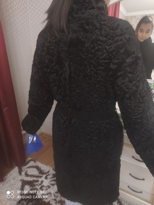 Шуба каракуль новый