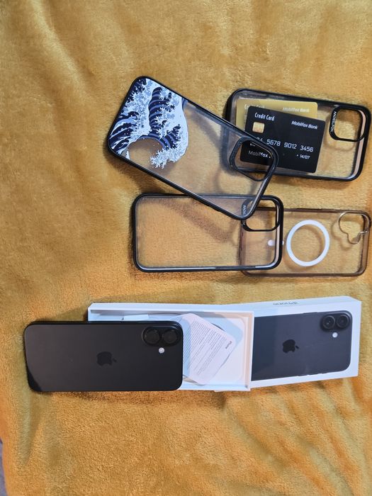 Iphone 16 plus cu memorie 128 si baterie 92%