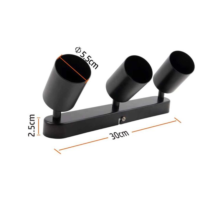 РАЗПРОДАЖБА! Спот LED лампа за таван - тройка и двойка GU10