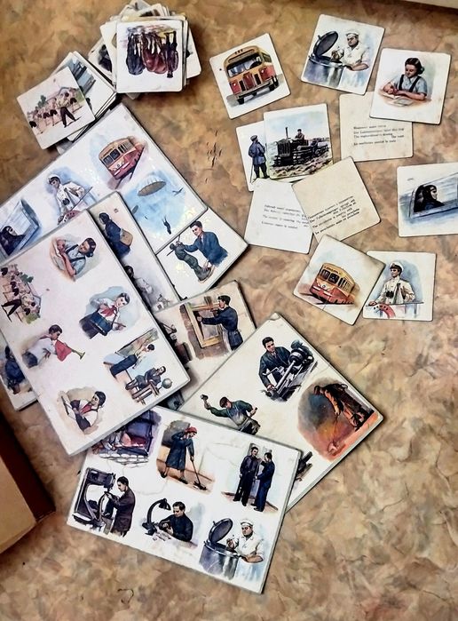 Детская настольная развивающая игра.