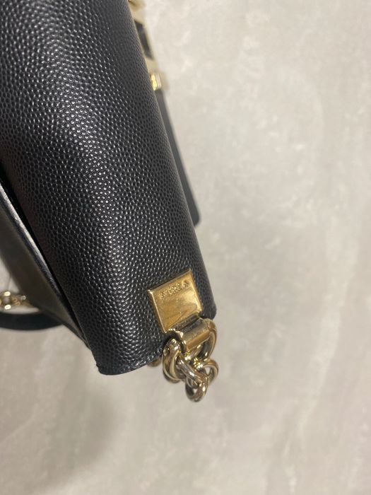 Черна чанта FURLA Metropolis