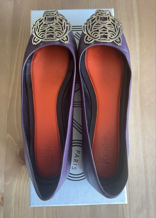 Балеринки Kenzo, естествена кожа