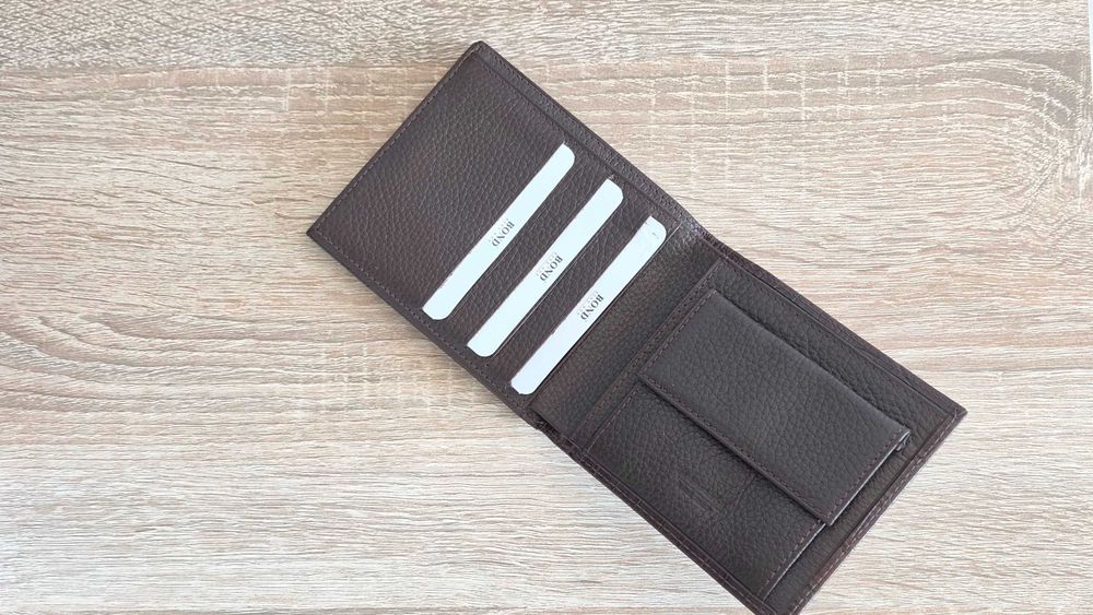 Portofel barbatesc BOND NON – piele naturala Premium (model Croco) - NOU