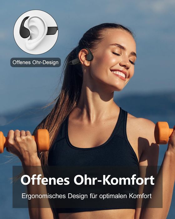 sayrelances x7 - Casti wireless cu conductie osoasa