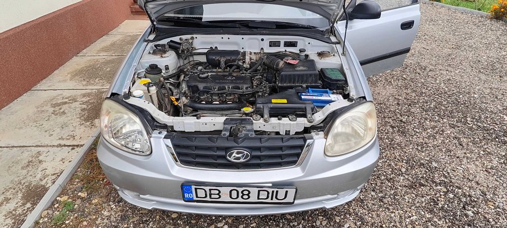 Hyundai Accent 2006, 1.4 benzina, unic proprietar, 61200 km