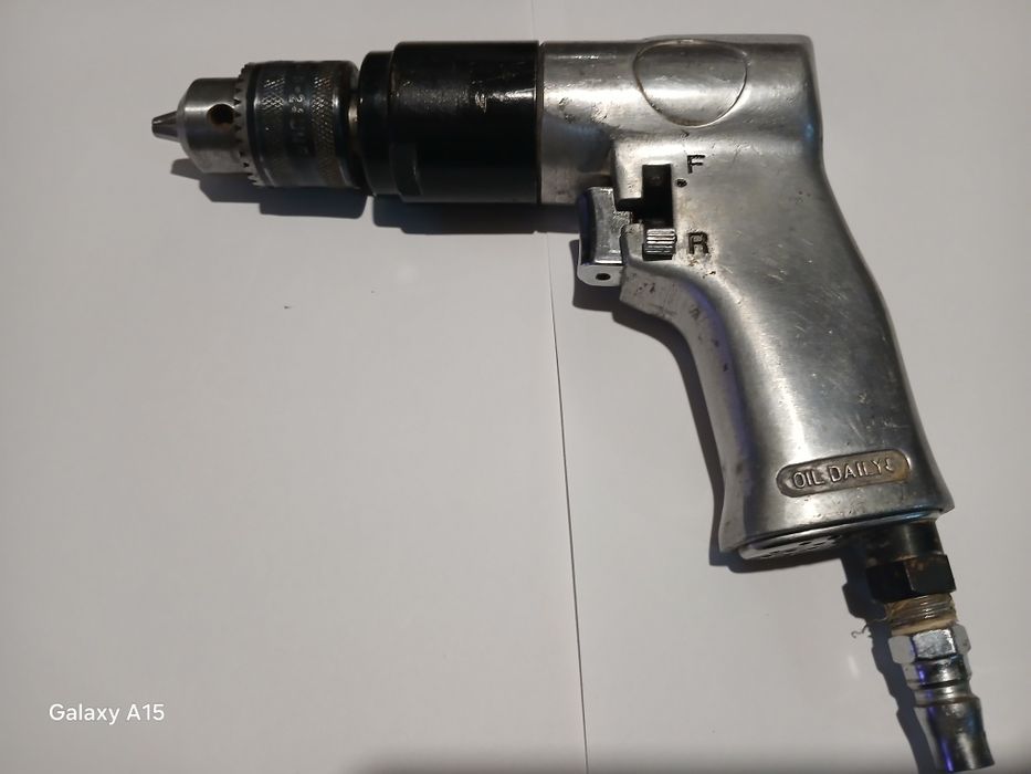 Воздушный дрель (havo dreli, kompressor orqali ishlaydi, juda kam ishl