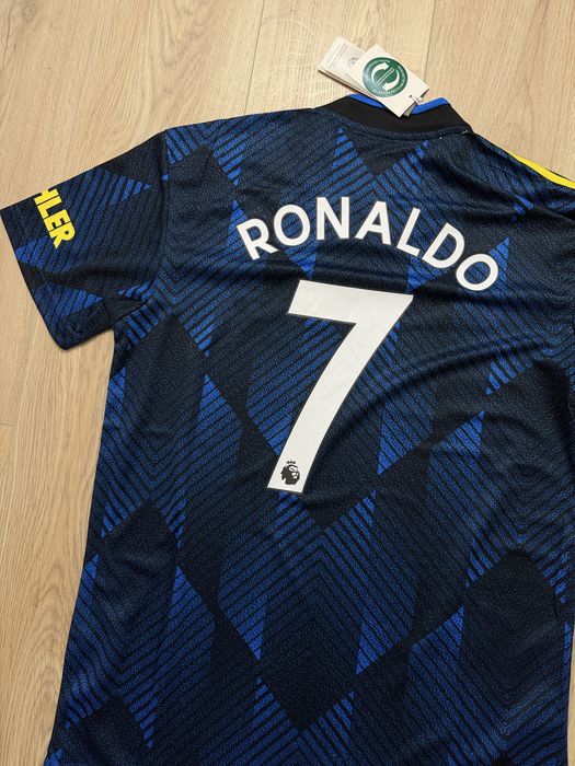 Tricou de fotbal Manchester United Adidas Cristiano Ronaldo 7 CR7 marime M nou cu eticheta